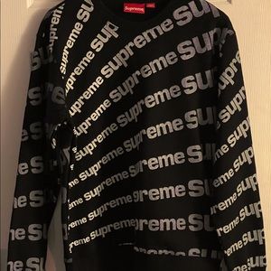 Supreme All Over Print Crew Neck Sweatshirt M